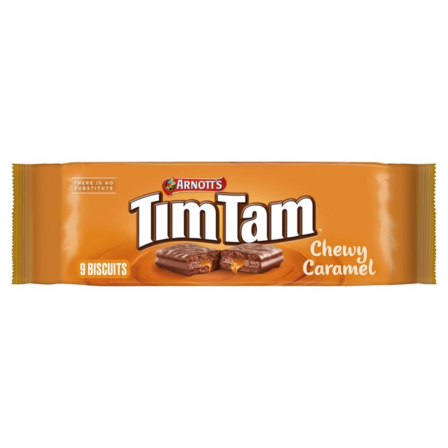 Tim Tam chewy caramel biscuit bars 175g (British brand)