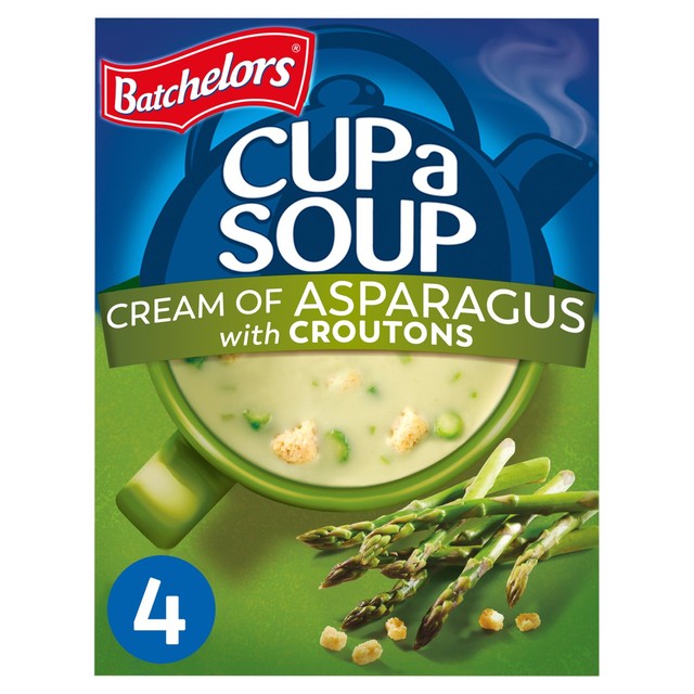 Batchelors Cream of Asparagus Cup A Soup 117g - British product