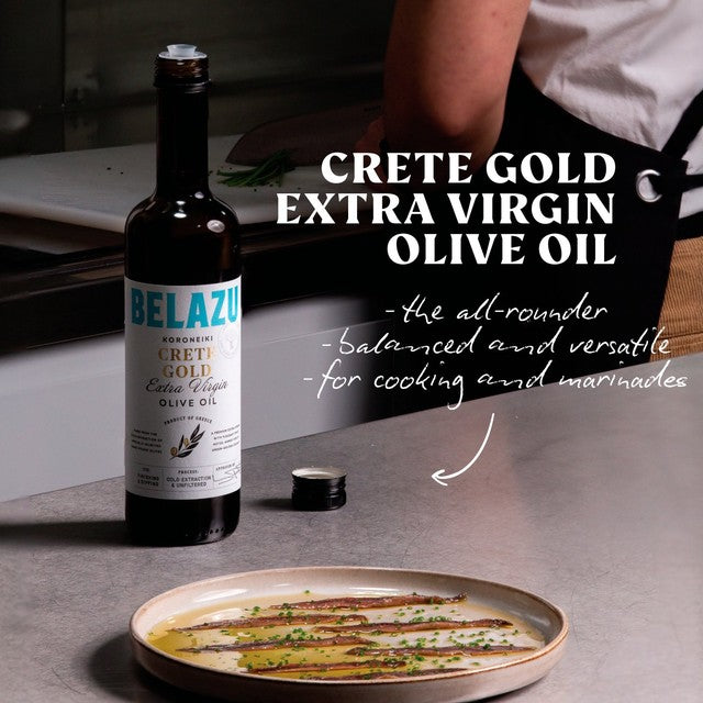 Belazu Crete Gold extra virgin olive oil 500ml - British product