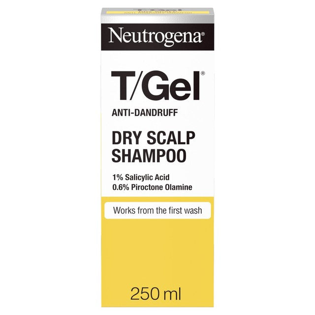 Neutrogena anti-dandruff dry scalp shampoo 250ml, imported from the UK