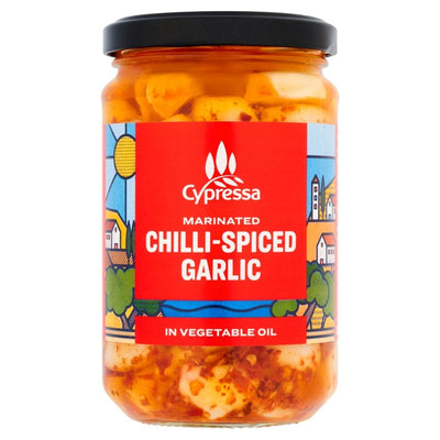 Cypressa Chilli Garlic Pickled Garlic 280g