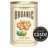 Eat Wholesome organic chick peas 400g - British product