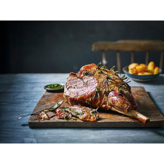 M&S bone-in half lamb leg 1.1kg, imported from the UK