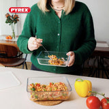 Pyrex Cook and Freeze Dish with Lid 1.5L, imported from the UK
