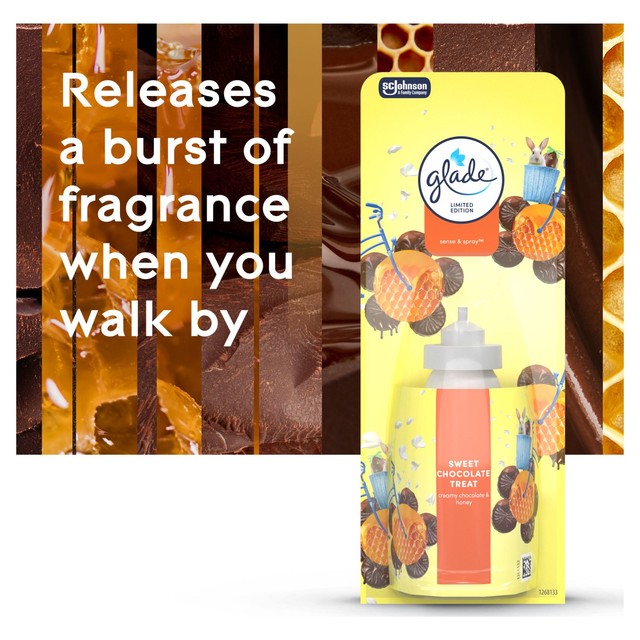 Glade air freshener refill Sweet Chocolate Treat 18ml, UK version