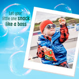 Organix banana puffcorn toddler snacks 40g multipack, imported from the UK