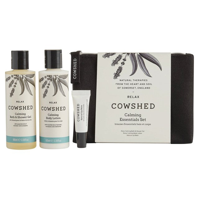 Cowshed Relax Calming Essentials set 100mL 12mL - British product