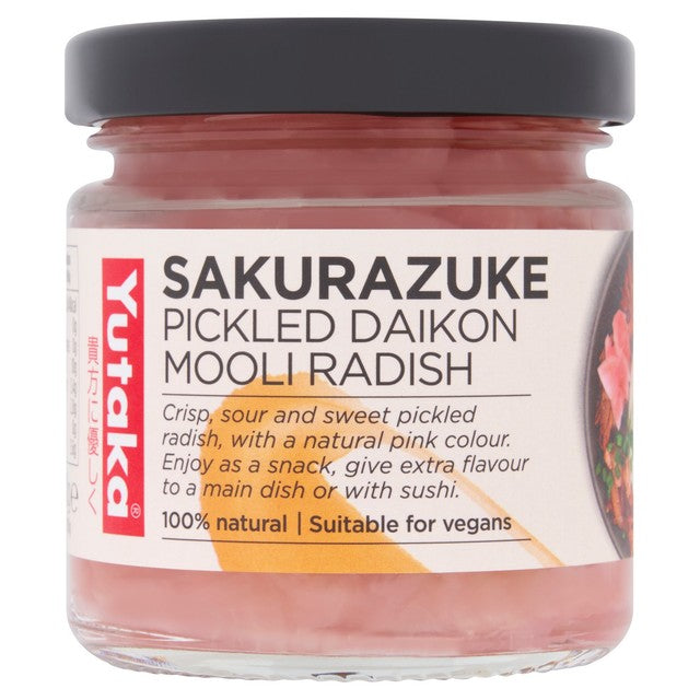 Yutaka Sakurazuke Japanese Pink pickled radish 110g (British brand)