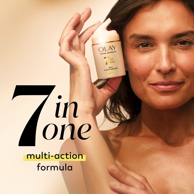 Olay Total Effects SPF15 Day Cream 50ml, imported from the UK