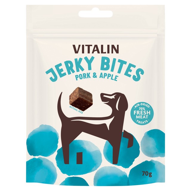 Vitalin Pork & Apple Jerky Bites