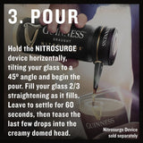 Guinness Draught Nitrosurge beer cans 10 x 558ml - British product