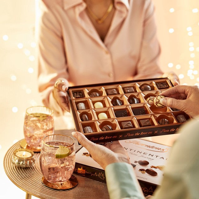 Thorntons Continental Collection chocolate box 264g (British brand)