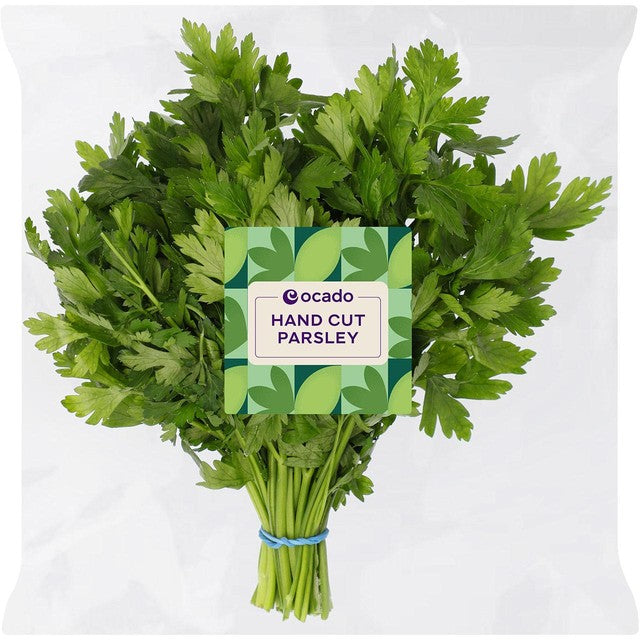 Ocado hand cut flat leaf parsley 50g, imported from the UK