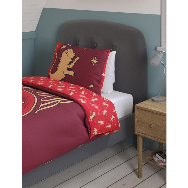 M&S Gryffindor burgundy bedding set double, imported from the UK