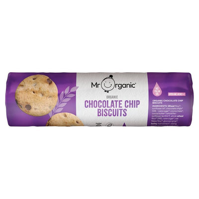 Biscuits Mr Organic Chocolate Chip Digestives Bio aux pépites de chocolat 250g