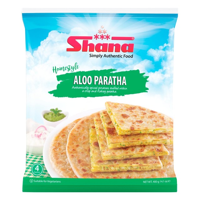 Shana Aloo Paratha 400g (British brand)
