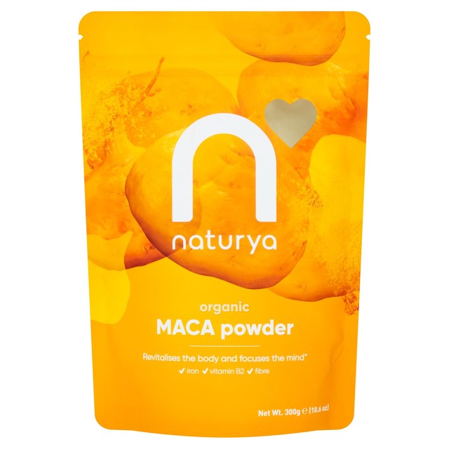 Naturya Organic Maca Powder 300g, imported from the UK