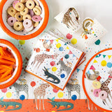 Talking Tables Safari animal table cover 180cm x 120cm (British brand)