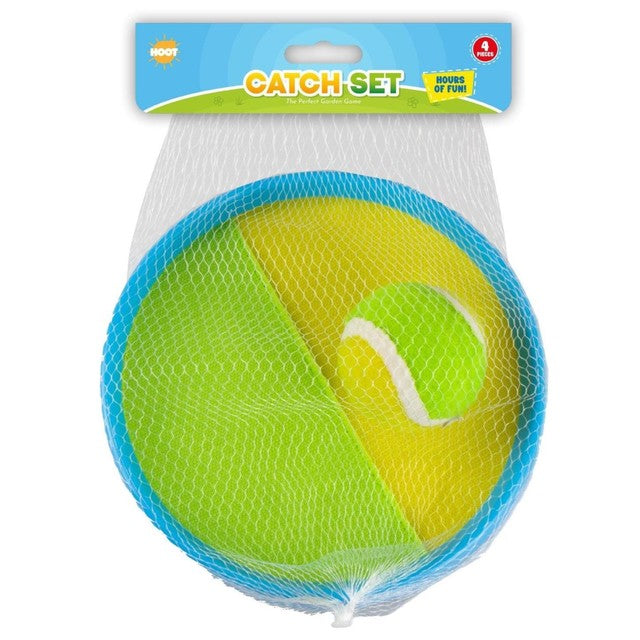 Hoot Catch Set assorted colours toy ball game, UK version