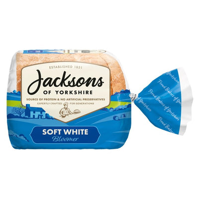 Pain blanc bloomer demi Jacksons of Yorkshire 400g