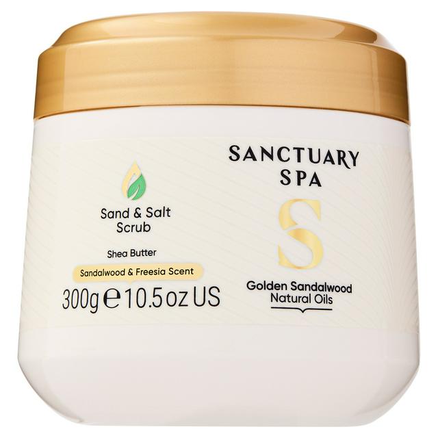Sandalwood Natural Oils Sand and Salt Body Scrub 300g