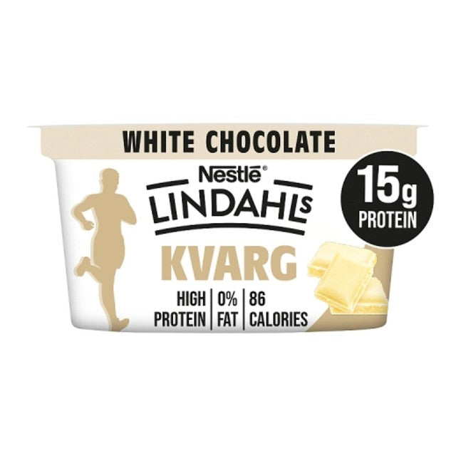 Lindahls White Chocolate Flavoured Quark 150g, UK version