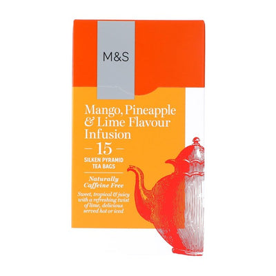 M&S Mango Pineapple & Lime Infusion Teabags 15 Pack