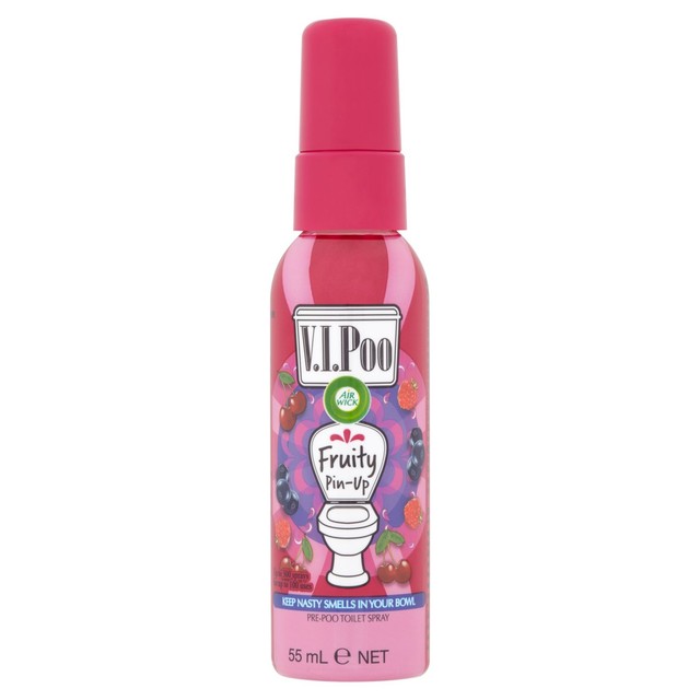 Airwick ViPoo Fruity Pin Up toilet spray 55ml - British product