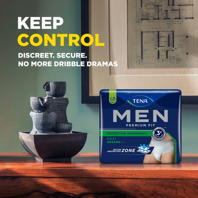 TENA men incontinence pants medium (British brand)
