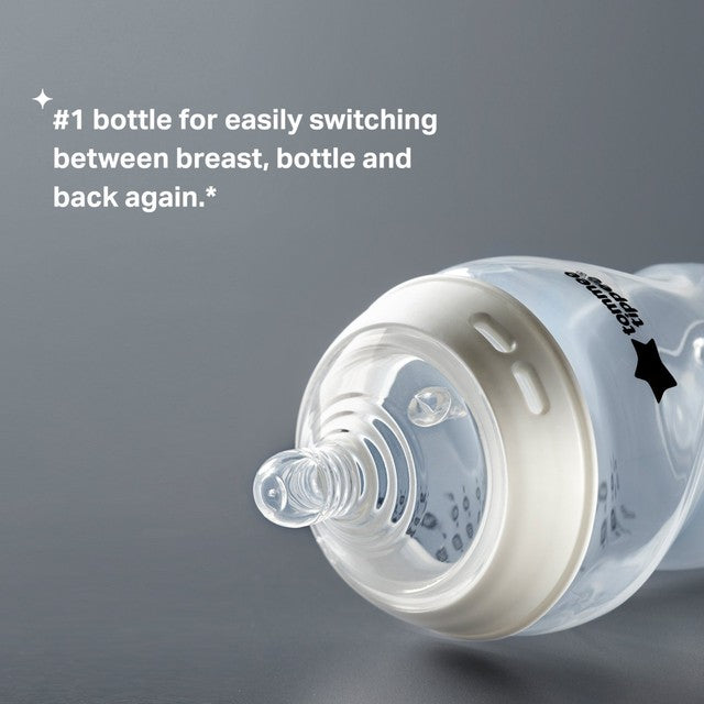 Tommee Tippee Natural Start baby bottle starter kit (British brand)
