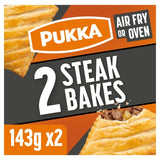 Pukka Steak Bakes 286g, imported from the UK