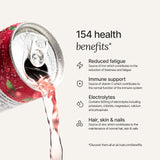 Huel Cherry & Raspberry Energy Drink 4 x 330ml cans, UK version