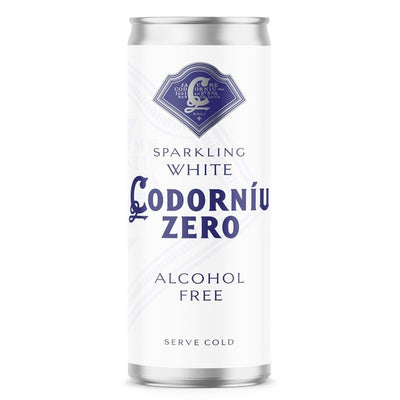 Codorniu Zero White Alcohol-Free Sparkling Wine Can 25cl