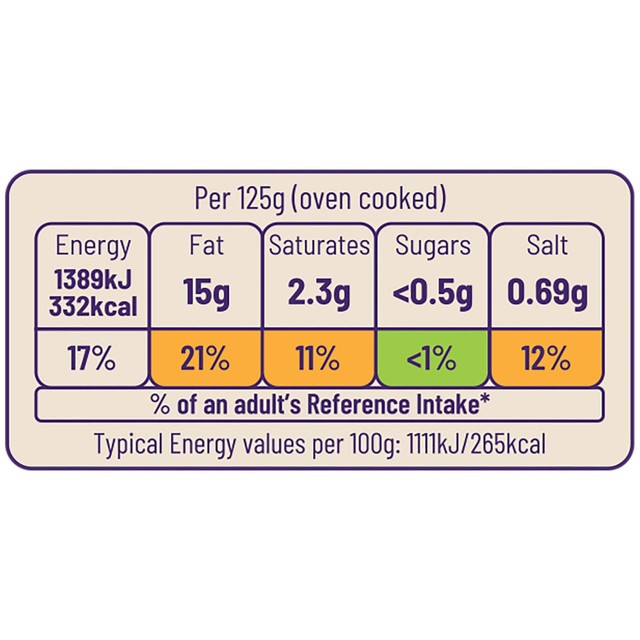 Ocado frozen French fries 1.5kg, imported from the UK