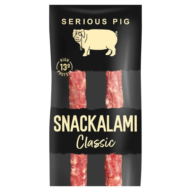 Serious Pig Classic Salami Snacks 30g (British brand)