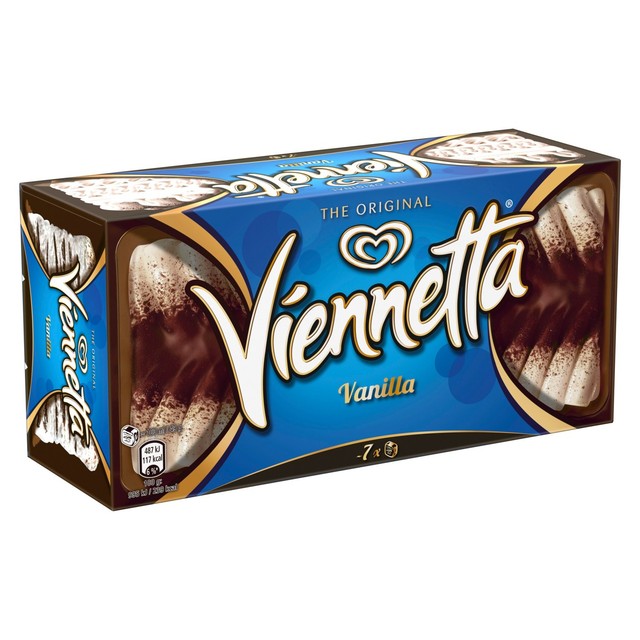 Viennetta vanilla ice cream dessert 650ml (British brand)
