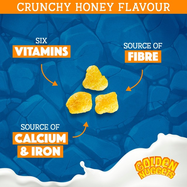Nestle Golden Nuggets honey cereal 375g, UK version
