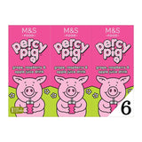 M&S Percy Pig grape raspberry apple juice drink 6x200ml, imported from the UK