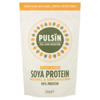 Pulsin Unflavoured Soya Plant-Based Protein Powder 250g