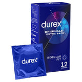 Durex Originals Extra Safe Condoms Regular Fit 12 Pack - British product