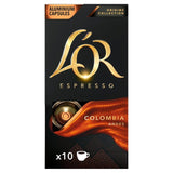 L'OR Colombia Coffee Pods Intensity 8 x10, UK version
