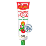 Mutti tomato and vegetable puree 130g tube, imported from the UK