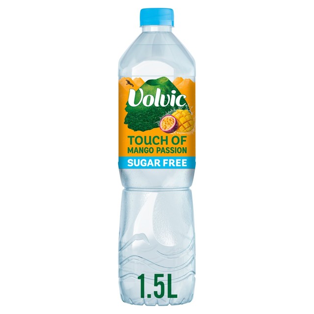 Volvic mango passion sugar-free flavoured water 1.5L (British brand)