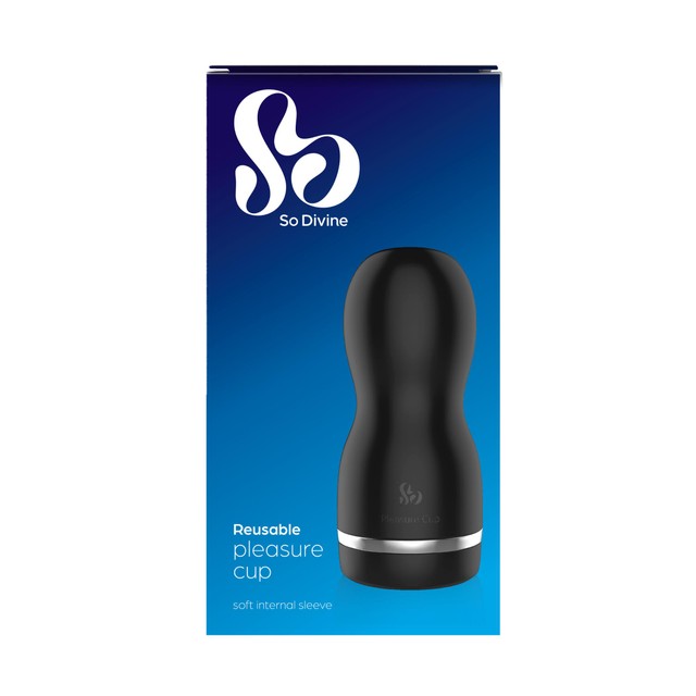 So Divine Pleasure Cup masturbation stroker (British brand)