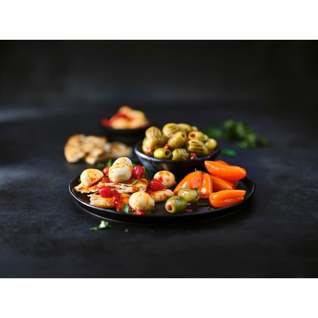 M&S Calabrian chilli mozzarella cheese balls 160g, imported from the UK