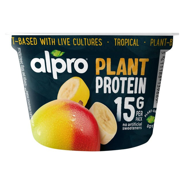 Alpro Tropical Fruit Soya Yoghurt Alternative 200g - British product