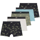 M&S boys cotton gamer trunks multi 7-8 Y, imported from the UK