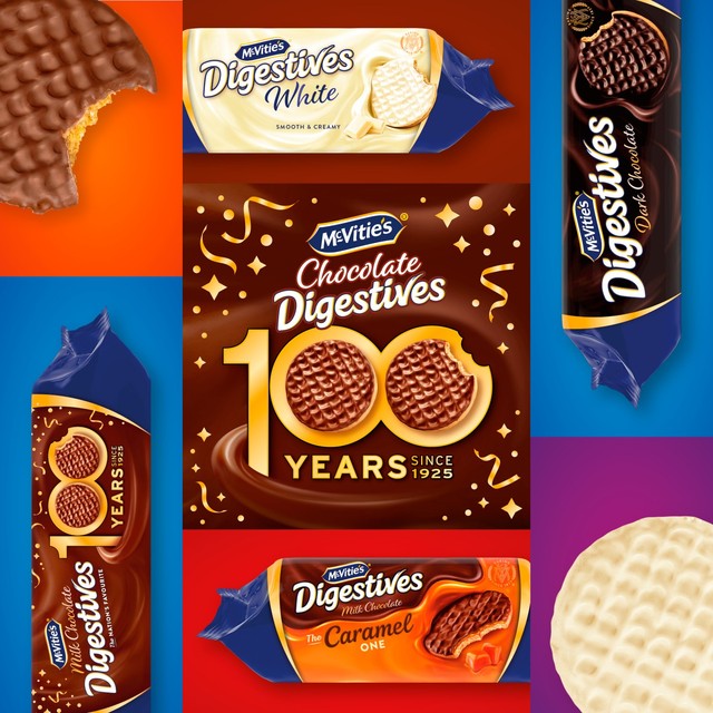 McVitie's dark chocolate digestives biscuits 266g, imported from the UK