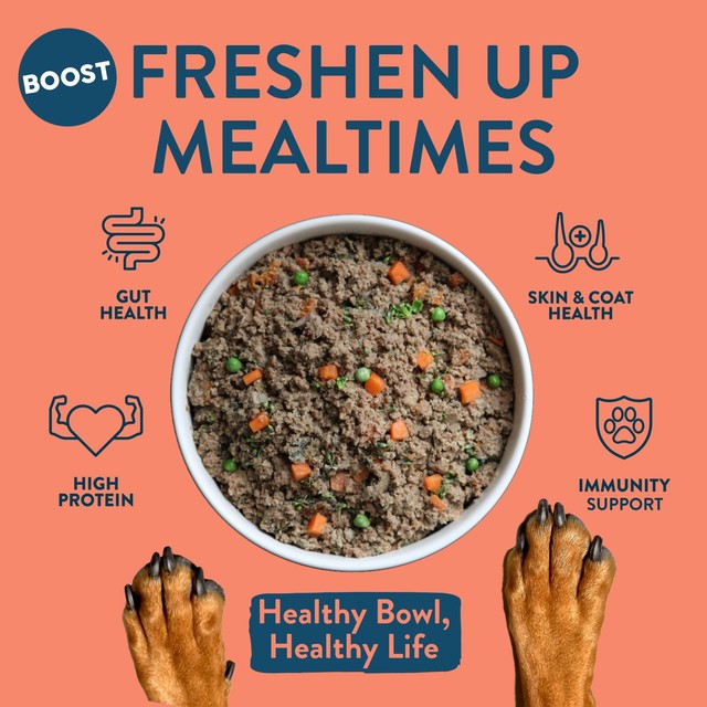 Boost Pet Fish Supper dog food 400g - British product