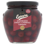 Epicure sweet cherries in fruit juice 550g - British product